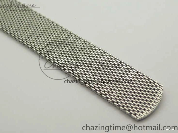 MIROTIME 0701 Breathable Portofino IW356501 SS V3 MK 1:1 Best Edition White Dial Gold Markers On SS Mesh Bracelet MIYOTA 7197